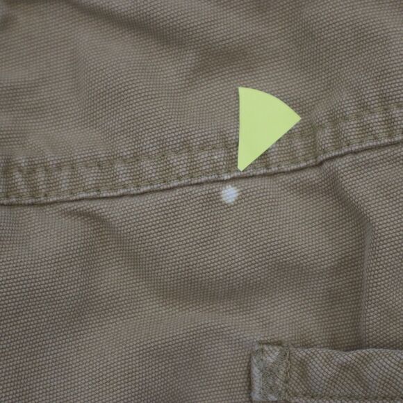 Rei Shorts Mens 38 Brown High Waist Flat Front 5 Pocket Design Casual Chino - Picture 9 of 15